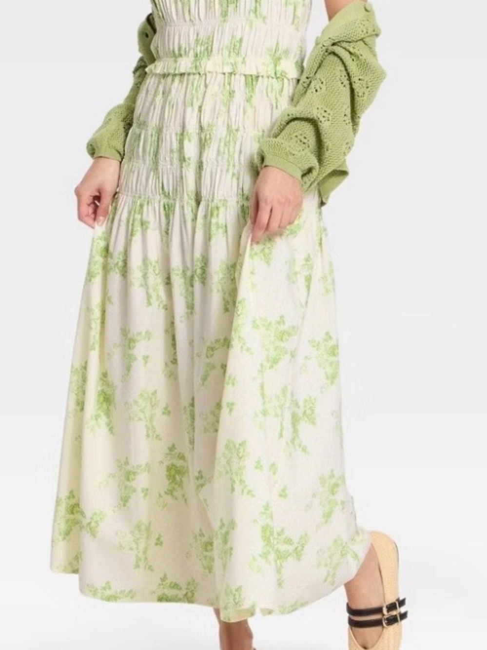 Women’s Smocked Maxi A-Line Dress - Universal Thread